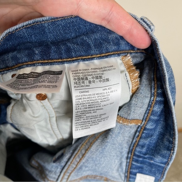 Levi's Altered 501 Skinny Jeans - Picture 4 of 6